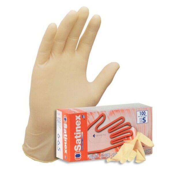 COVID-19 EMERGENCY SINGLE USE POWDER-FREE LATEX RUBBERIZED GLOVES