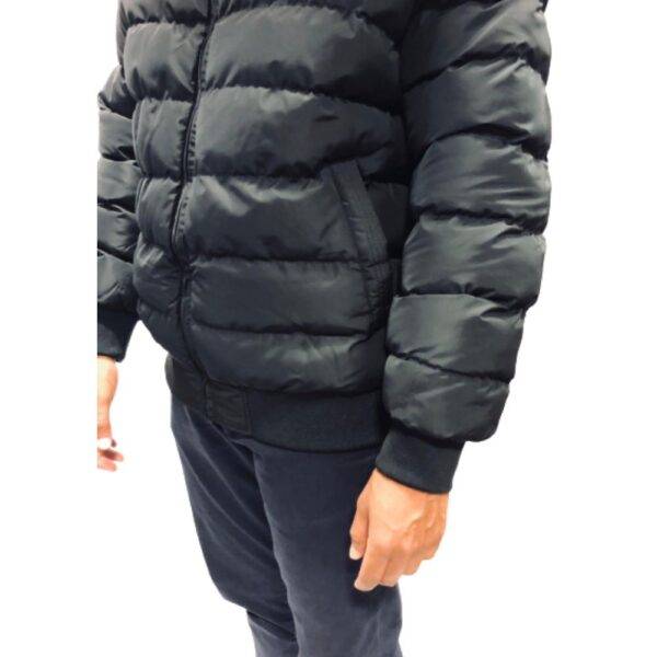 CLOTHING DISCOUNTS PADDED COVERI JACKET WITH ADJUSTABLE HOOD