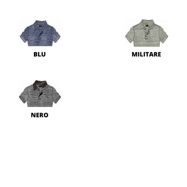 POLO SHIRTS MENS POLO T-SHIRT ‘MELANGE’ COVERI