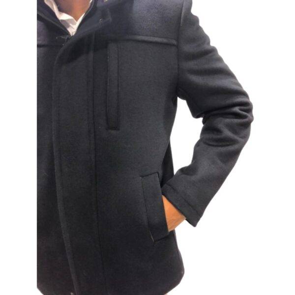 JACKETS AND COATS SEA BARRIER MENS JACKET WITH REMOVABLE HOOD