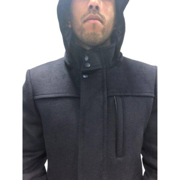 JACKETS AND COATS SEA BARRIER MENS JACKET WITH REMOVABLE HOOD