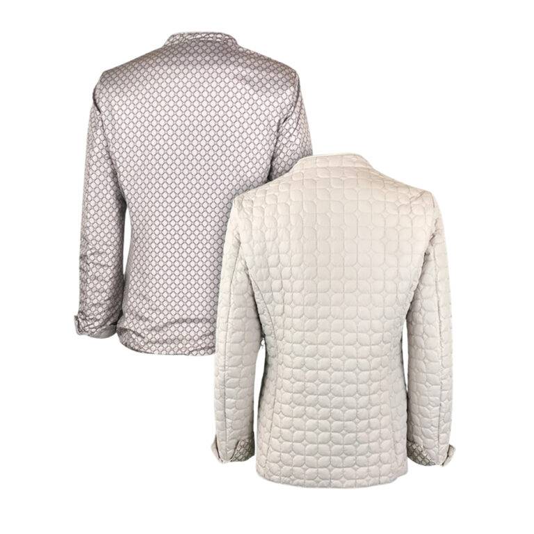 PIUMINO LEGGERO DONNA DOUBLE FACE VIRGINIABLU' TAGLIE FORTI - Giacche