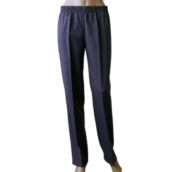 Pantaloni PANTALONE DONNA LUNGO CON ELASTICO LOOK GIRASOLE