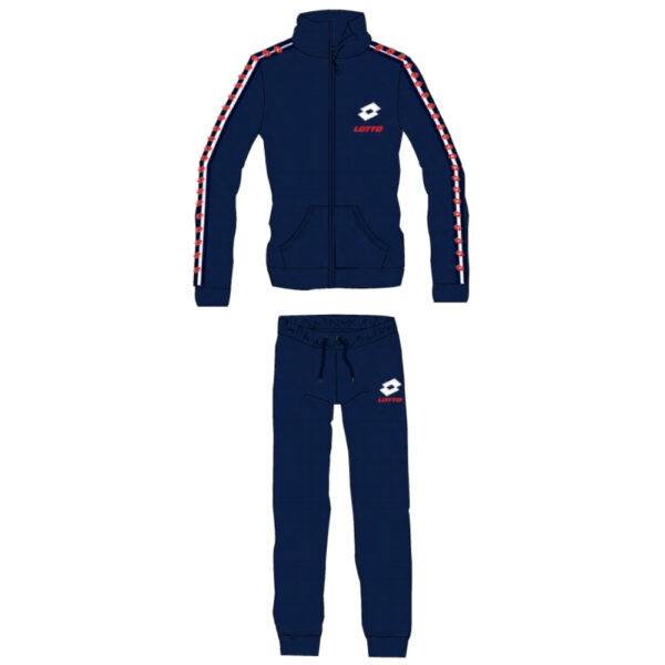 SPORTS SUITS PURE COTTON SWEATER WITH ZIPPER LOTTO LA6508