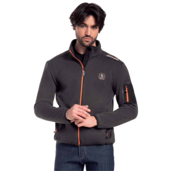 HOODIES AND SWEATSHIRTS MEN’S HIGH NECK SWEATSHIRT HALF ZIP BE BOARD F3370