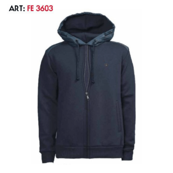 Felpe FELPA IMBOTTITA FULL ZIP CON CAPPUCCIO COVERI FE3603