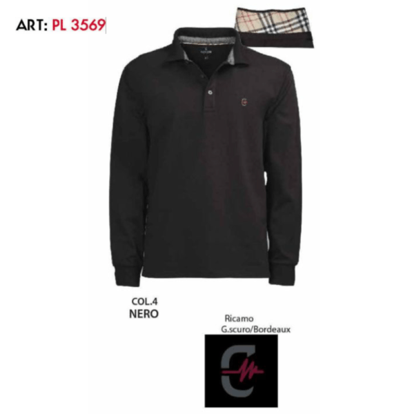 Polo MAGLIETTA UOMO POLO 3 BOTTONI COVERI TR3569